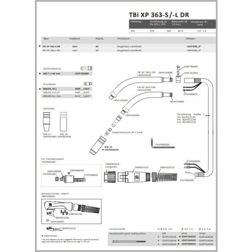 TBi XP 363-S 45°