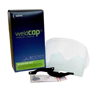   weldcap starter kit (2 külső védőplexi, 1 belső védőplexi, 1 orrpárna, 2 csere elem)