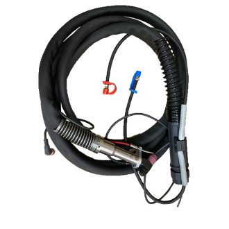   TIG-pisztoly TBi RT20-4,0m hideghuzalos, KS1 fejtartó kapcsolóvezetékkel