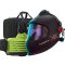 Ready to weld készlet panoramaxx pure air hybrid - fekete: friss levegős lézer- / hegesztő pajzs (e3000/X) (ATEX)