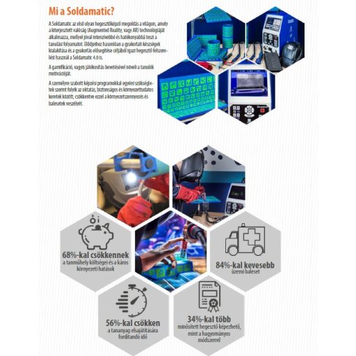 Soldamatic hegesztő szimulátor alapgép+kezdőszett